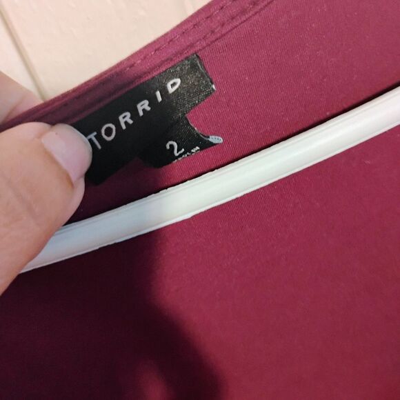 Torrid Purple Sleeveless Scoop Neck Sundress - Picture 4 of 12